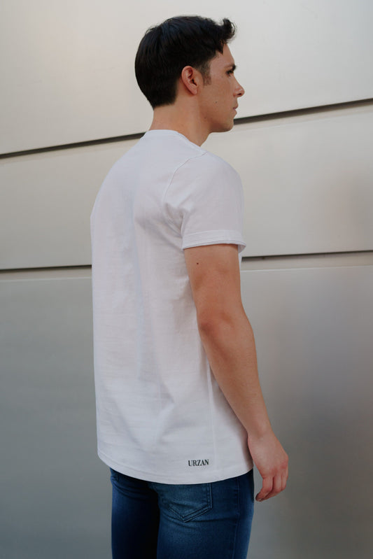 POLERA URZAN ESSENTIALS BLANCA