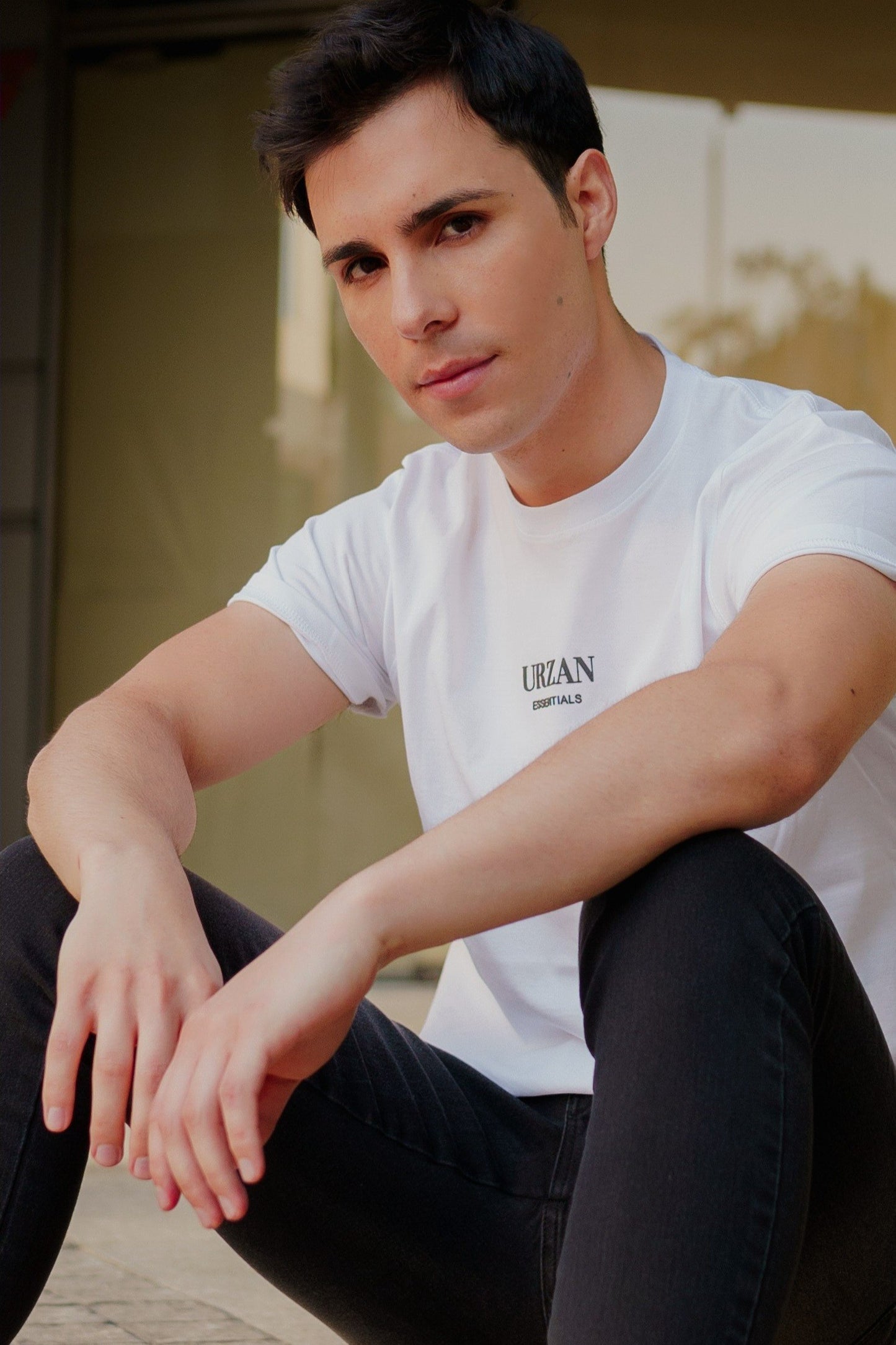POLERA URZAN ESSENTIALS BLANCA