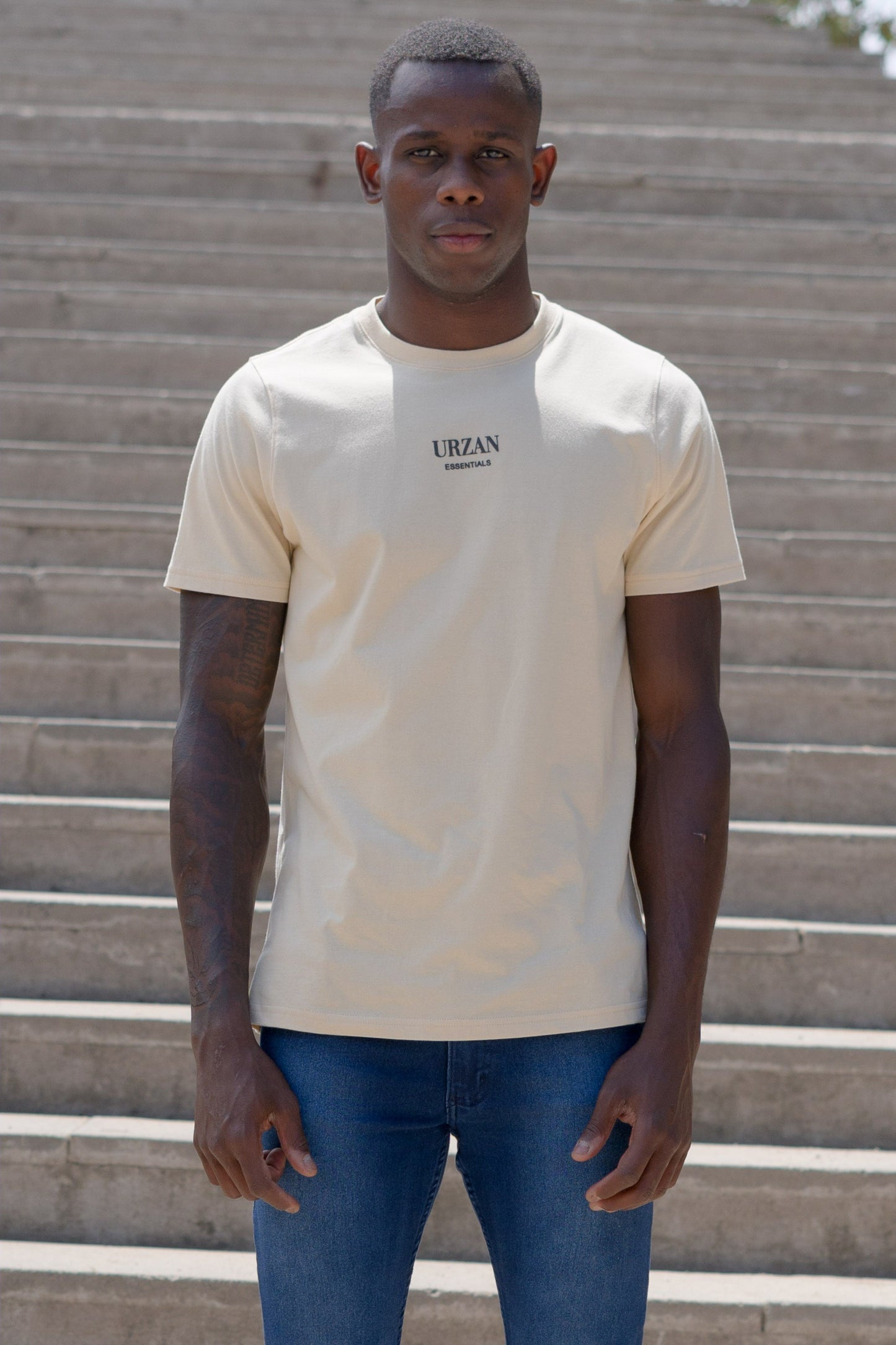 POLERA URZAN ESSENTIALS BEIGE