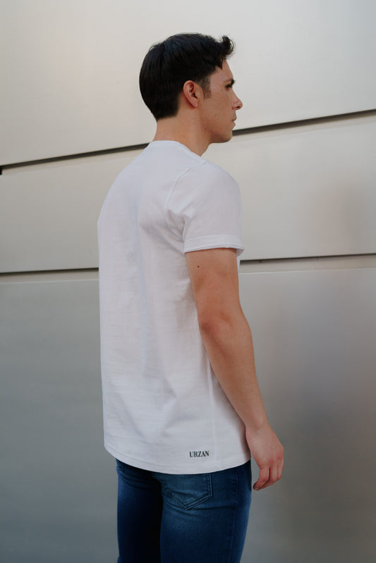 POLERA URZAN ESSENTIALS BLANCA